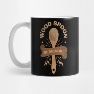 Wooden Spoon Survivor v5 Mug